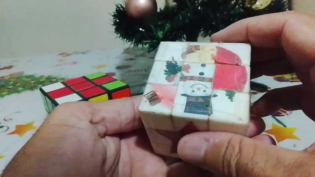 CUBO MÁGICO DE NATAL  FELIZ NATAL 