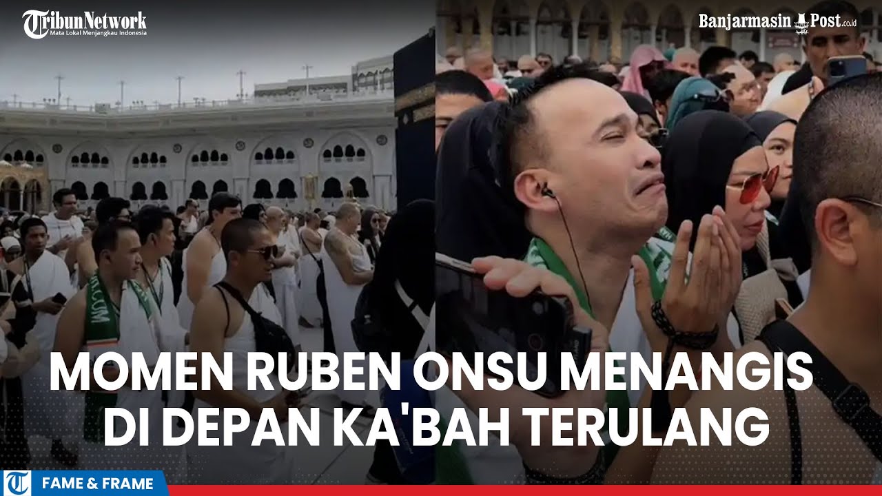 Tangis Ruben Onsu di Depan Ka'bah Terulang, Ayah Betrand Peto Panjatkan Doa tentang Kesabaran