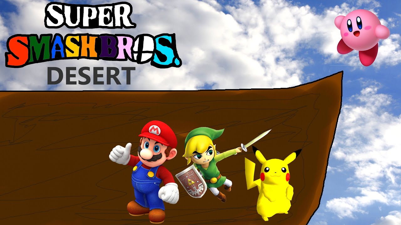 Smash 6 Concept: SSB Desert Part 1: Base Roster