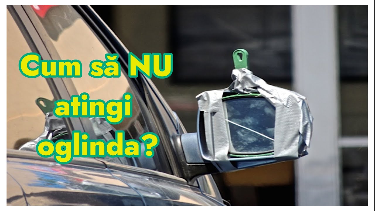 Cum să nu atingi cu oglinda mașinile parcate?