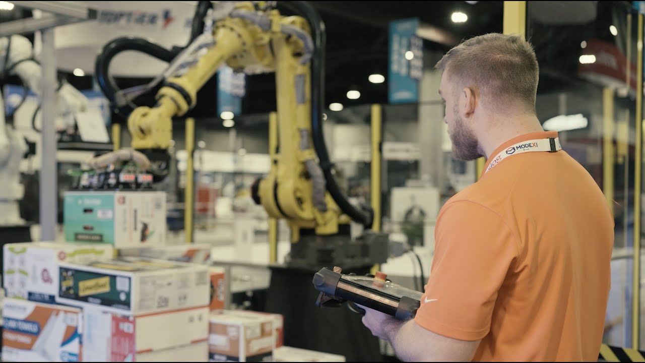 Mujin's Automated Warehouse of the Future at MODEX 2022