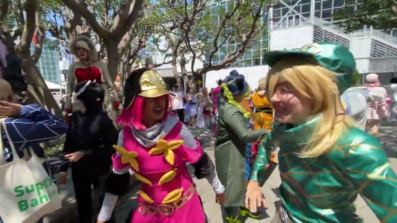 Jojo’s Bizarre Adventure Cosplay Gathering 2 Anime Expo 2023 Day 3.