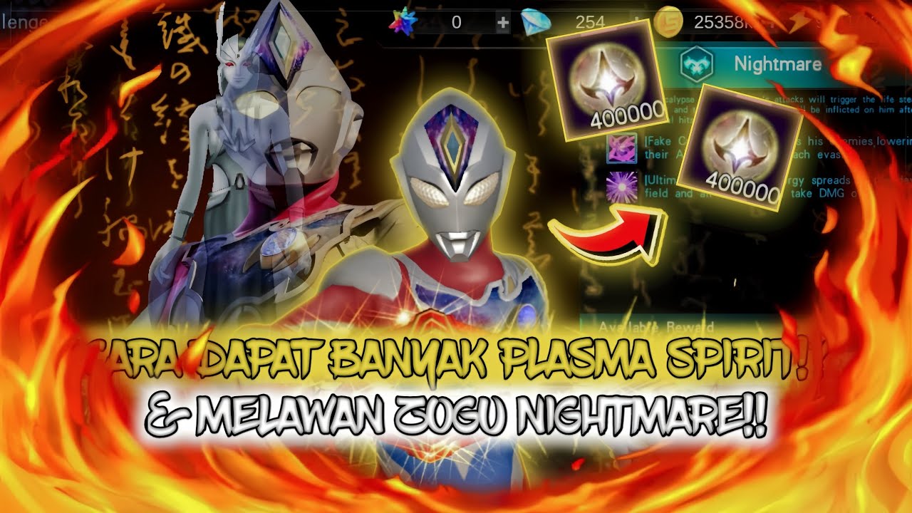 CARA DAPAT BANYAK PLASMA SPIRIT!? DAN MELAWAN ZOGU NIGHTMARE!! | ULTRAMAN LEGEND OF HEROES 