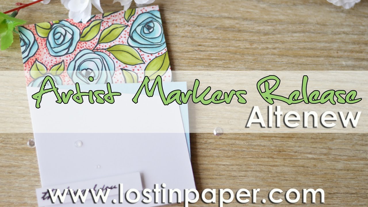 Altenew Artist Markers Release - January 2017!