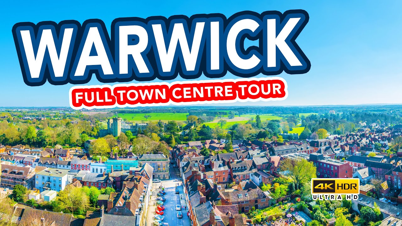 WARWICK ENGLAND | From Town to Warwick Castle