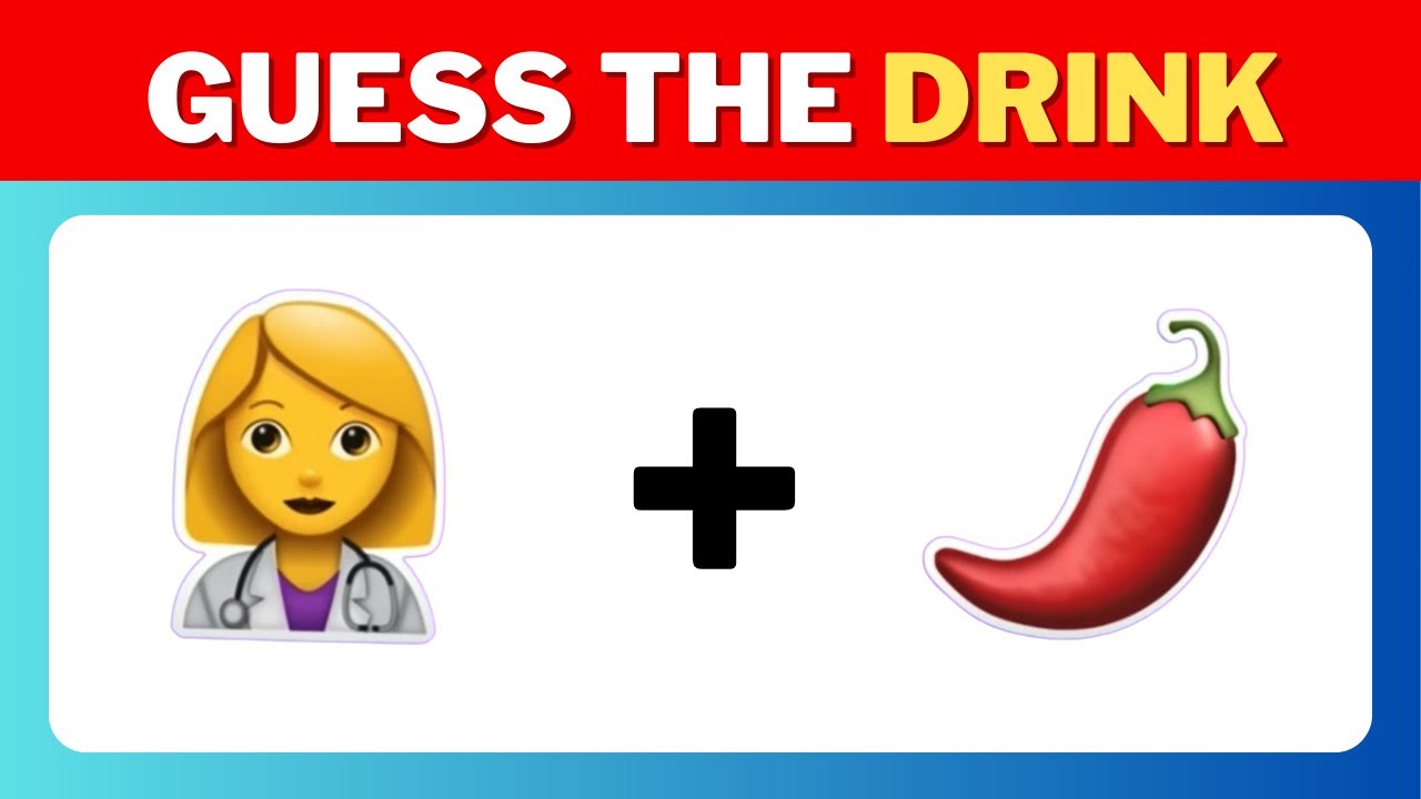 Can You Guess The Drink Brand By Emoji ? | Emoji Quiz