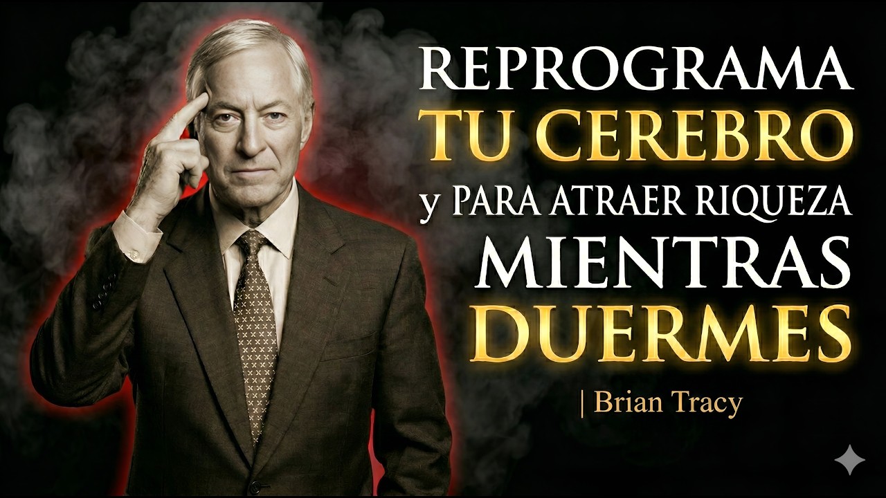 Reprograma tu CEREBRO para ATRAER Riqueza Mientras DUERMES 🧠💸 | Brian Tracy