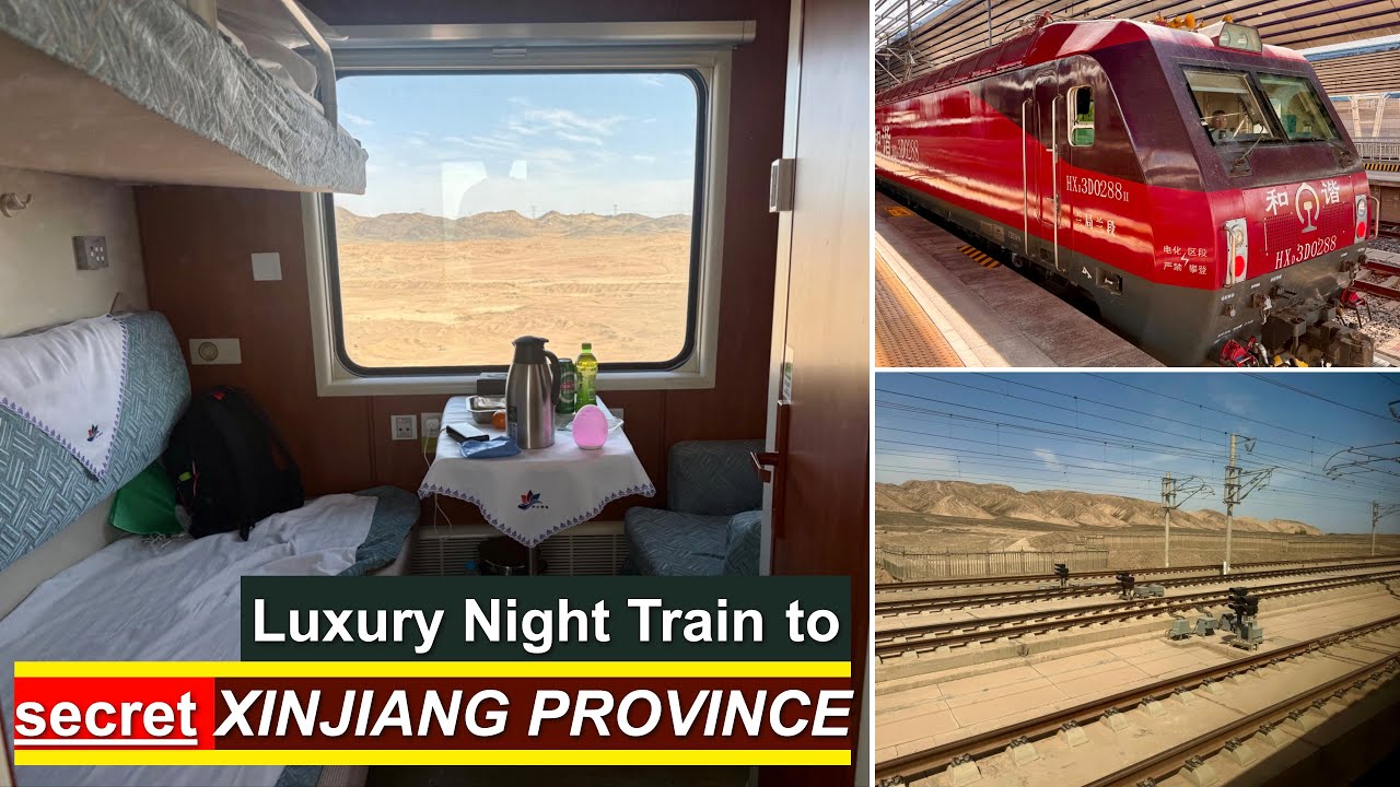 Luxury Night Train to Secret Xinjiang Province: Epic Silk Road Journey Beijing-Urumqi (part 2)