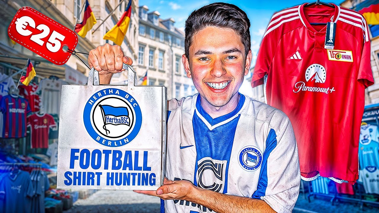 3 Days of Football Shirt Hunting in Berlin