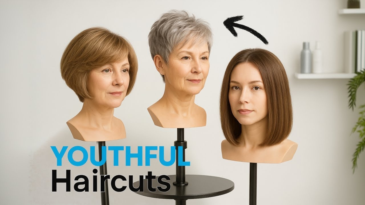 Haircuts That Make Women Over 60 Look 10 Years Younger | Easy Modern Styles