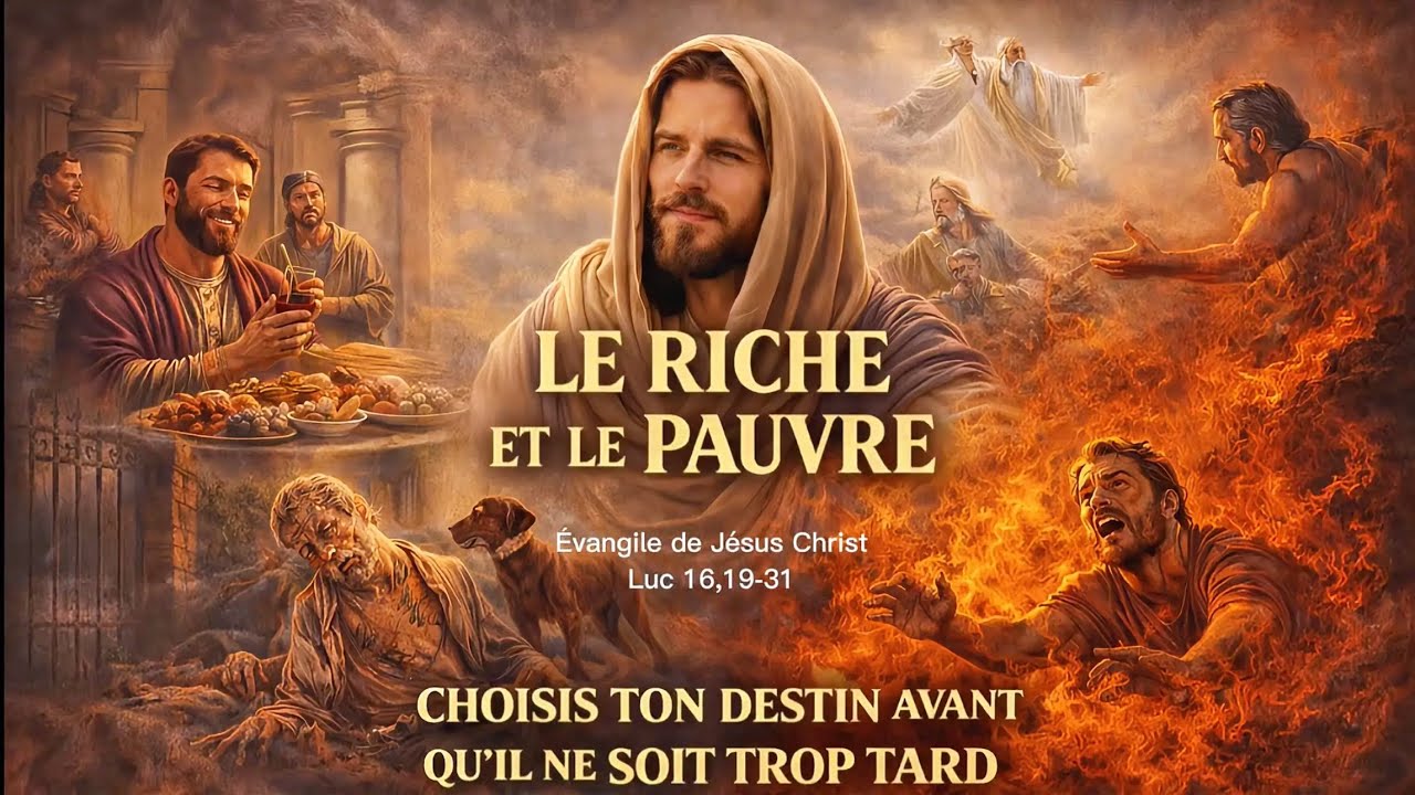 Évangile du jour  Jeudi 5 Mars ￼Luc 16, 19-31 choisis ton destin ?￼