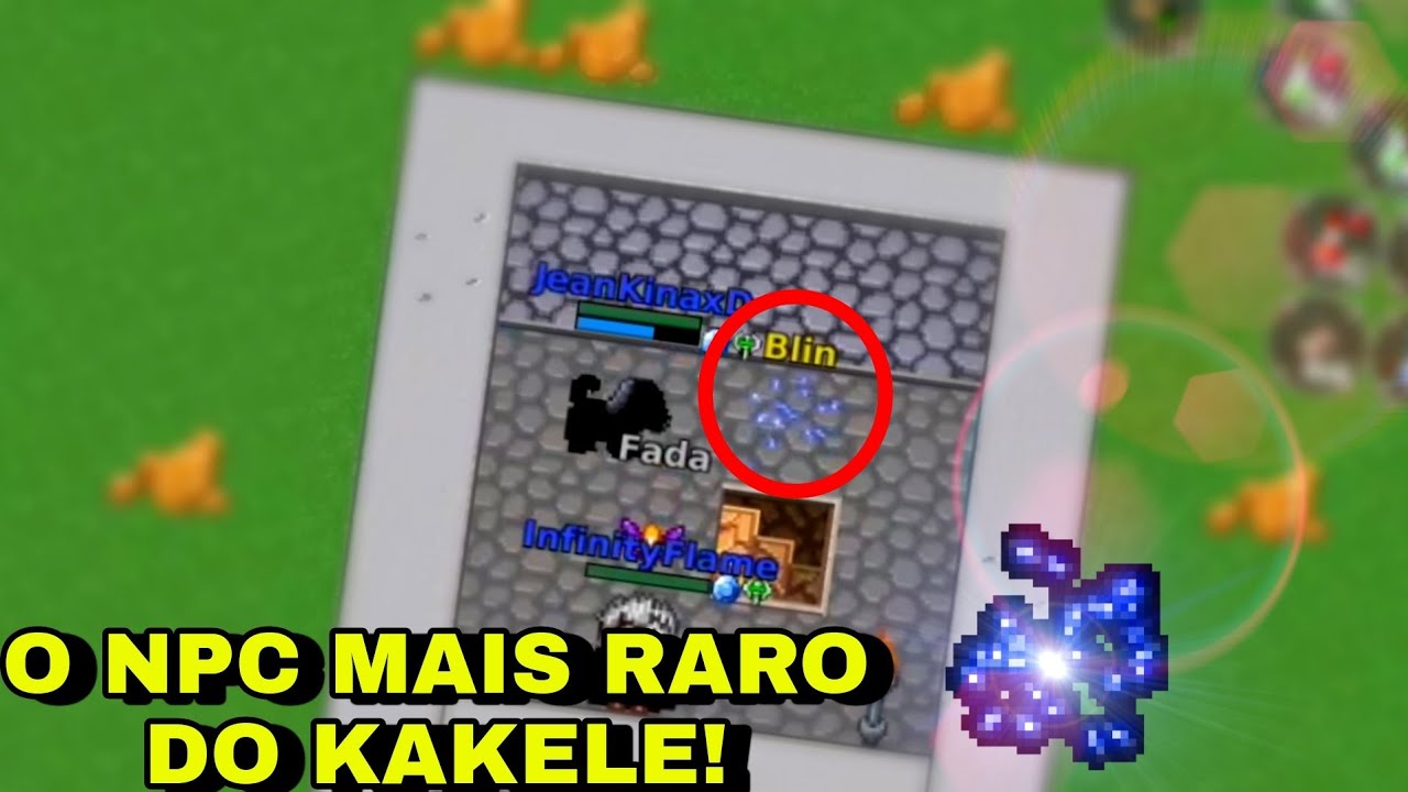 NPC Blin! O Mais Raro do Kakele! Xexéu o Corrompido!