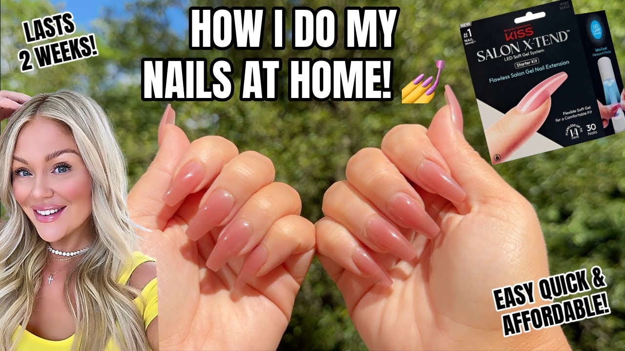 Ногти салонного качества с системой KISS Salon X-Tend 💅