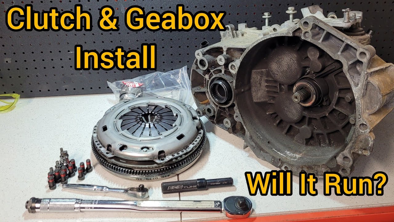 VW MK4 Bora/Jetta VR6 Project EP6 - Clutch Kit/Gearbox Install + FIRST START!!