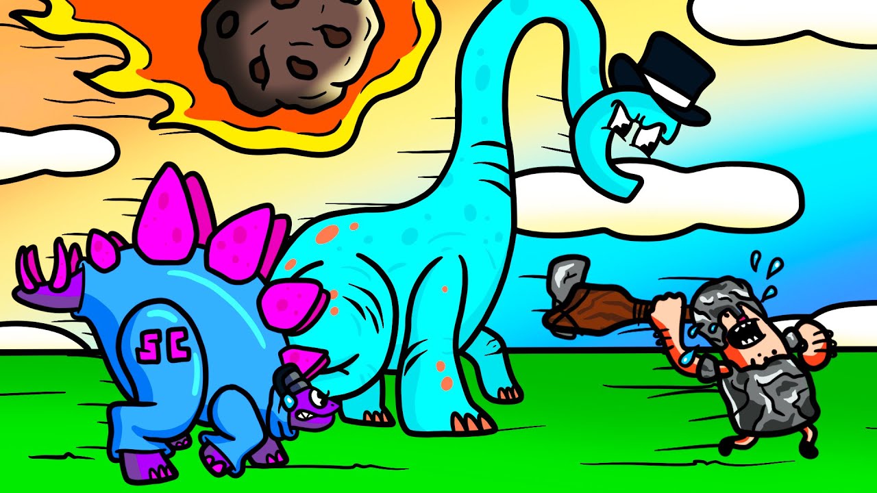 We Evolved Massive Dinosaurs and Even More Massive Asteroids in Dino Bash!