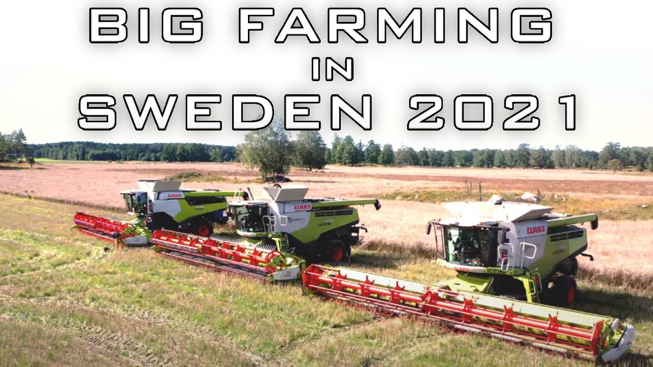 Big Farming in Sweden 2021