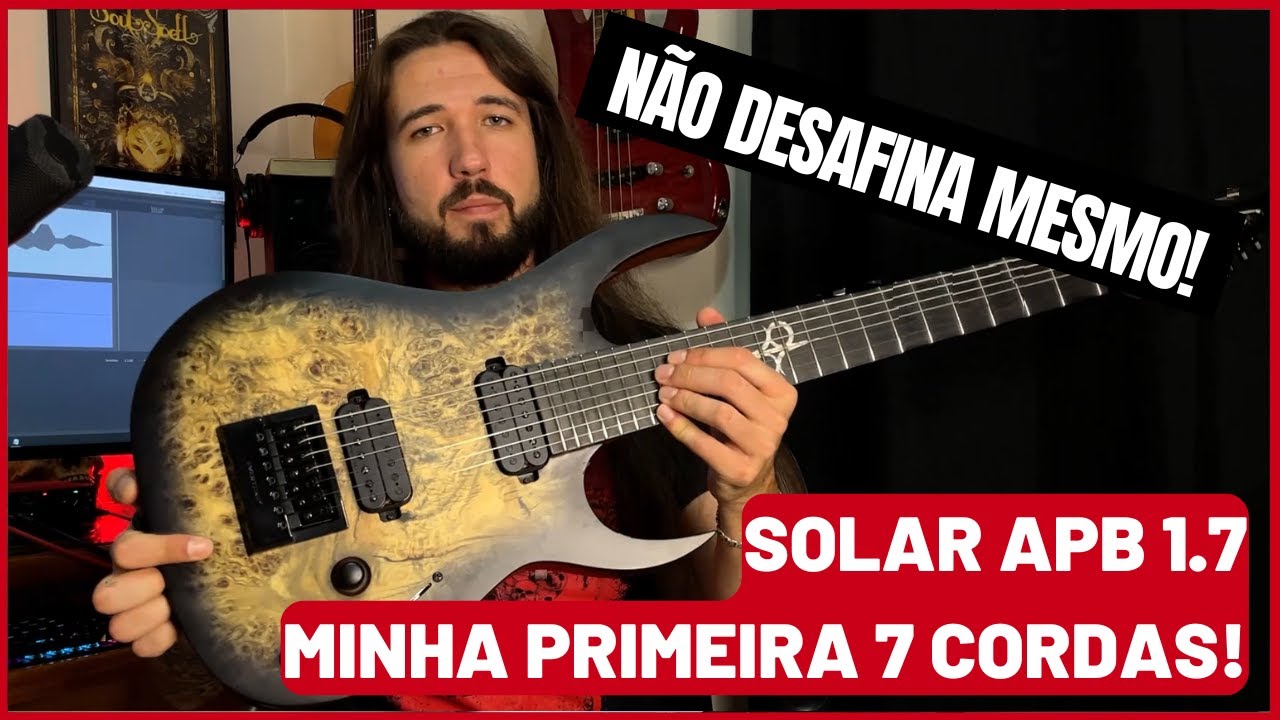 [Resenha] Solar PB 1.7 (+comparação com uma Solar de 6 cordas!)