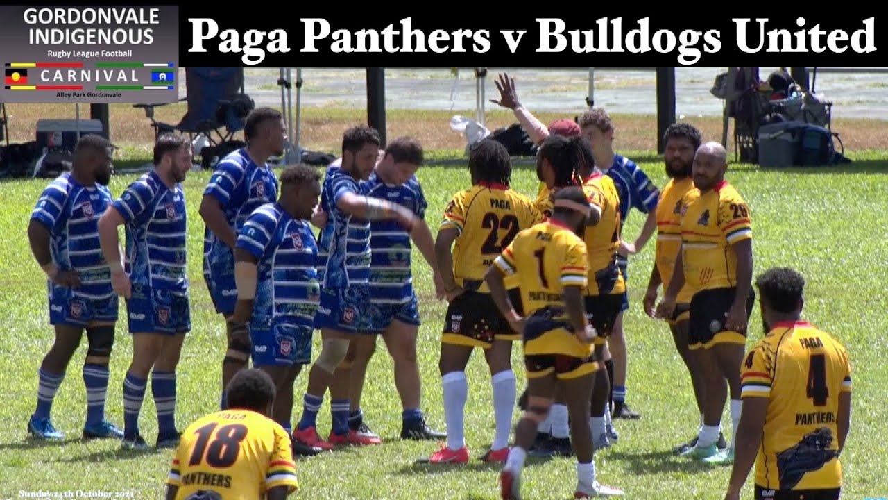 2021 Gordonvale Indigenous Carnival ~ Paga Panthers v Bulldogs United 24-10-21   HD 1080p