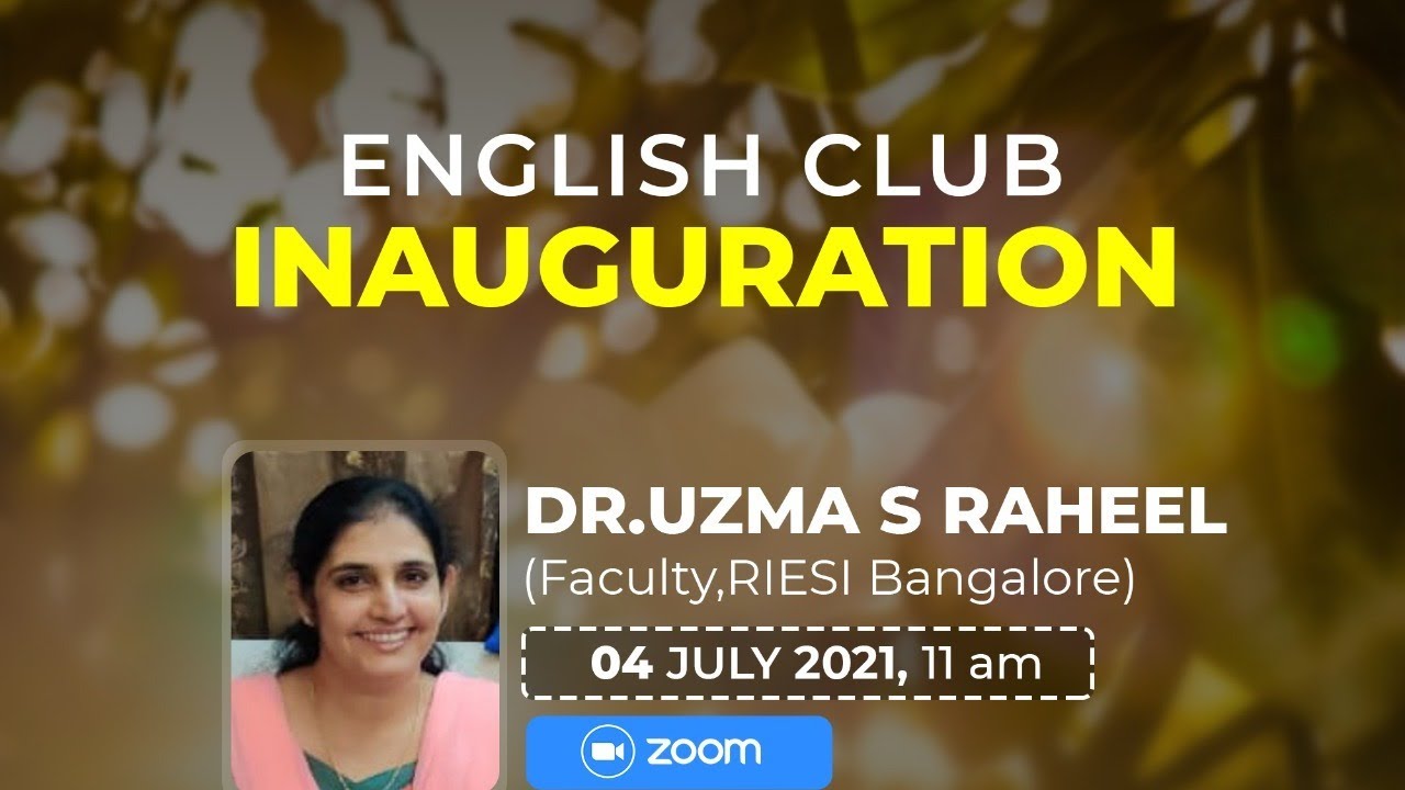 MIM HSS Perode | English Club Inauguration | Dr Uzma S Raheel