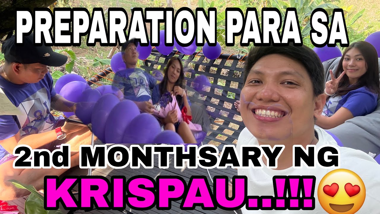 Preparation para sa 2nd monthsary nila @PugongByahero at @CrisnaMahusay 