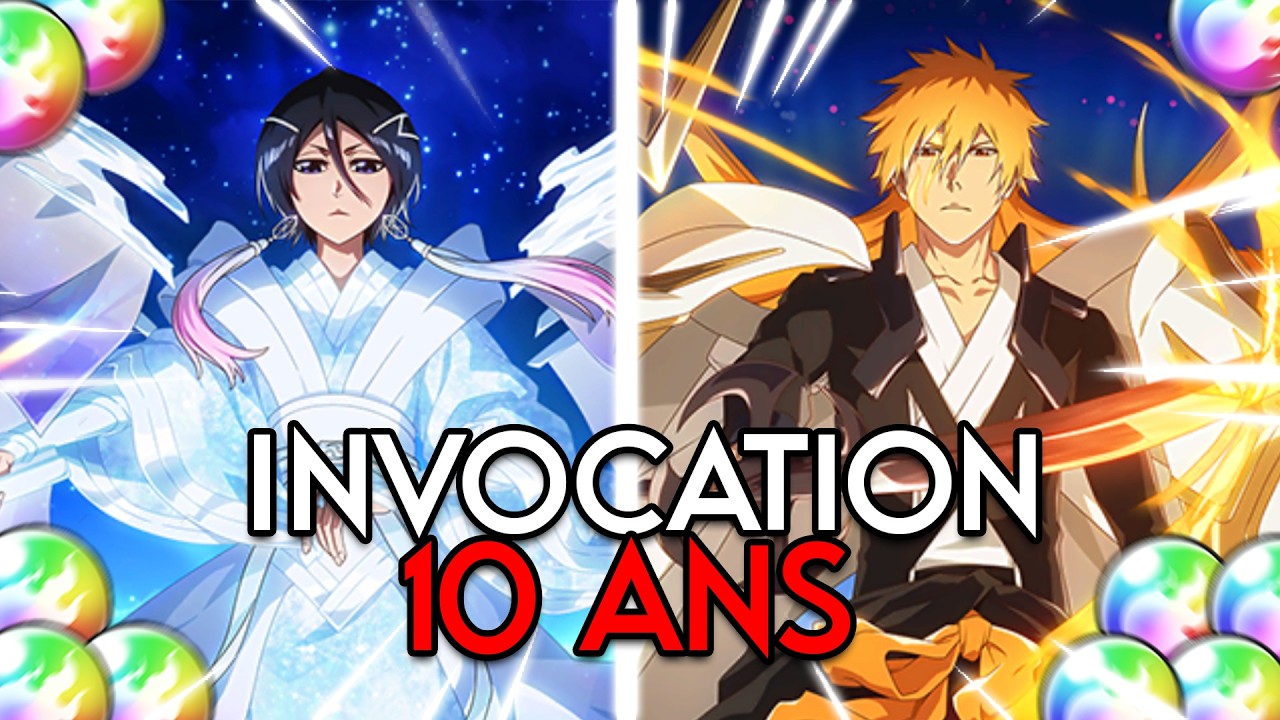 C'EST PARTI POUR TOUT CLAQUER, ALLEZ LA LUCK !!! - INVOCATION 10 ANS | Bleach Brave Souls