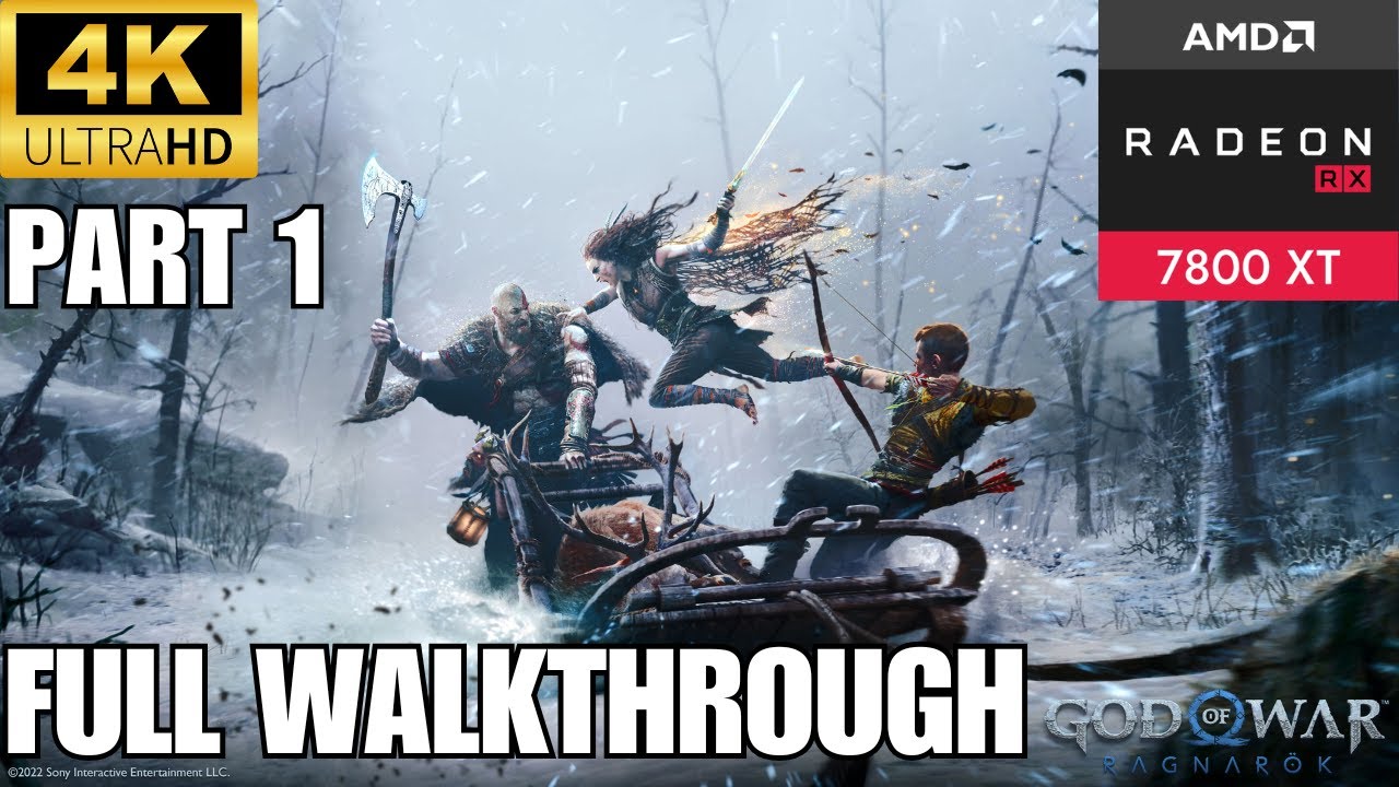 GOD OF WAR RAGNARÖK – Full Gameplay Walkthrough (PC) | 4K 60FPS | No Commentary (Part 1)