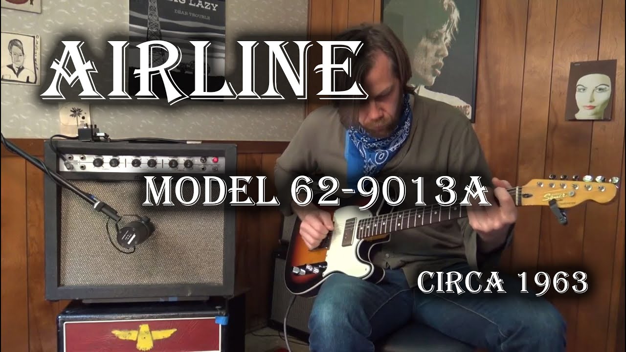 Airline Model 62-9013A by Danelectro for Montgomery Wards c.1963 by Thor Jensen