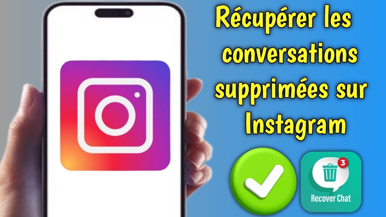 Comment récupérer des conversations supprimées sur Instagram (2026) | Restaurer facilement ses messa