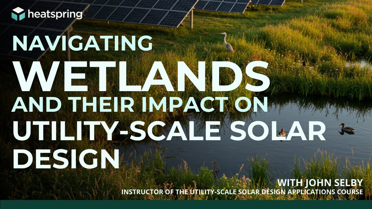 Navigating Wetlands and Their Impact on Utility-Scale Solar Design
