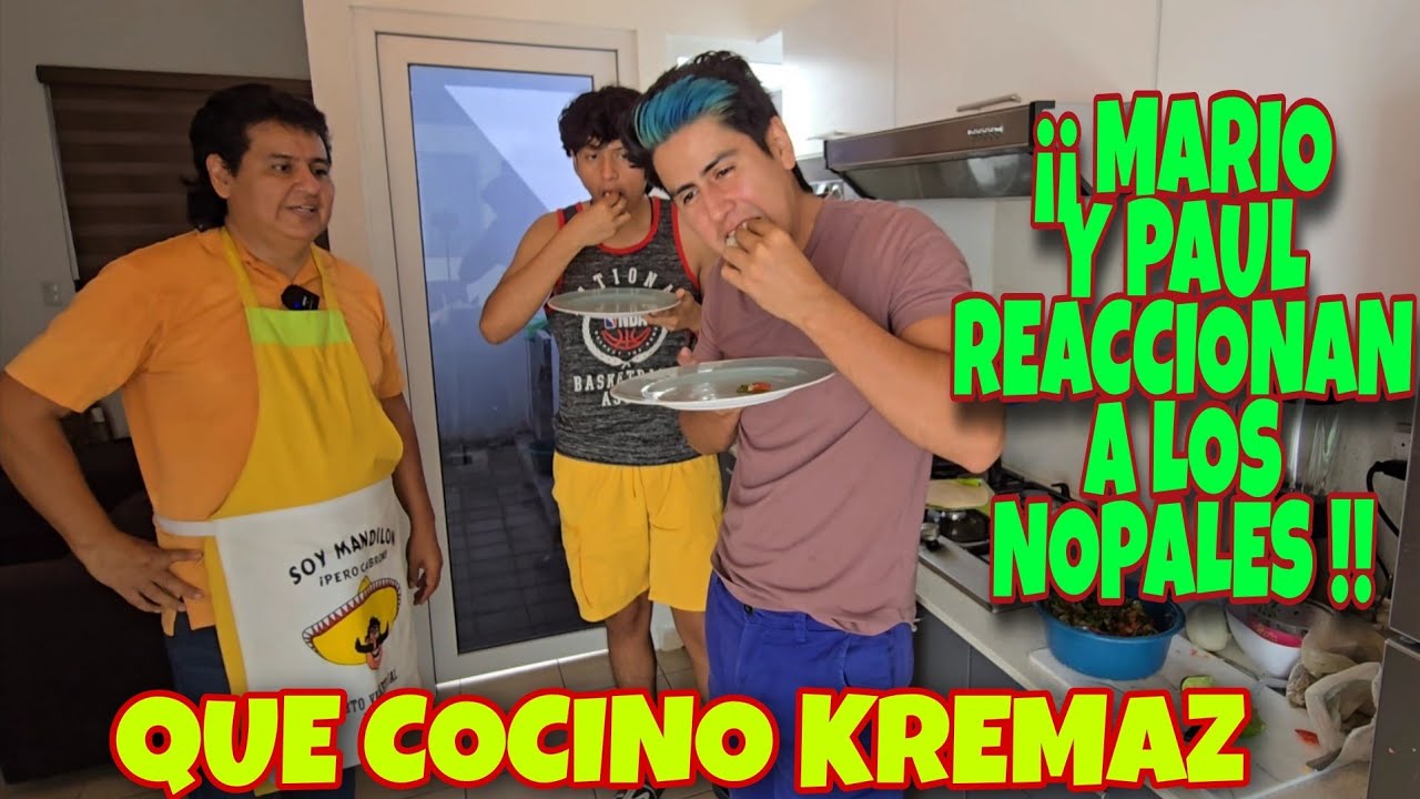 KREMAZ COCINO TACOS DE NOPALES SALVADOREÑOS