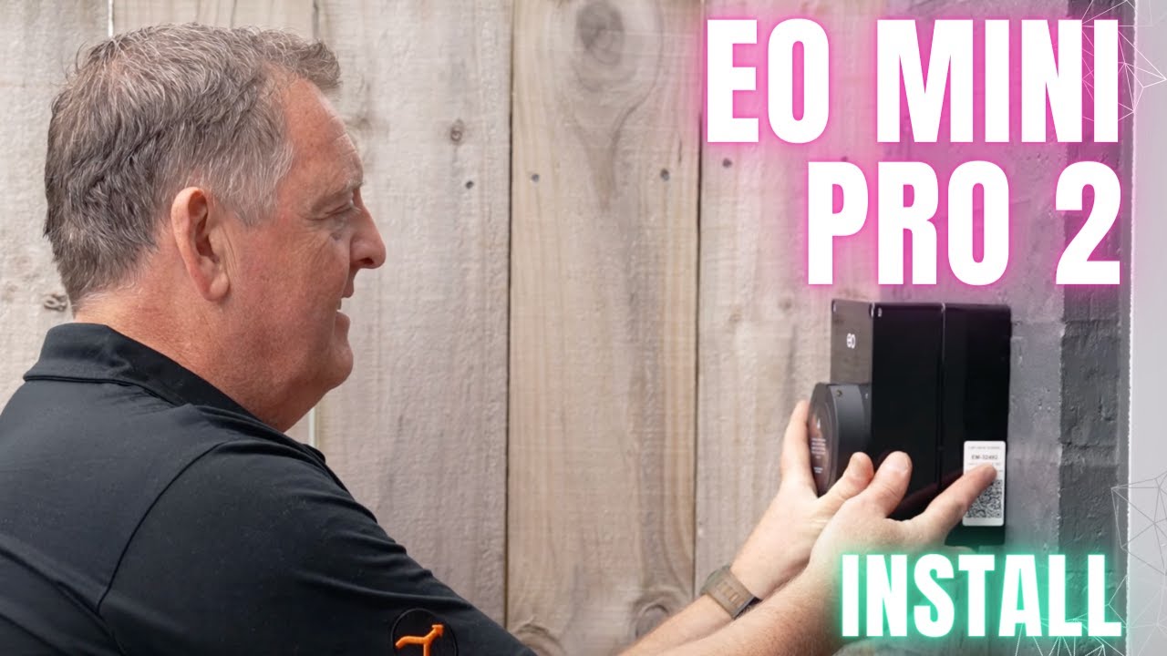 We installed an EO Mini Pro 2 - and took the long way around the house