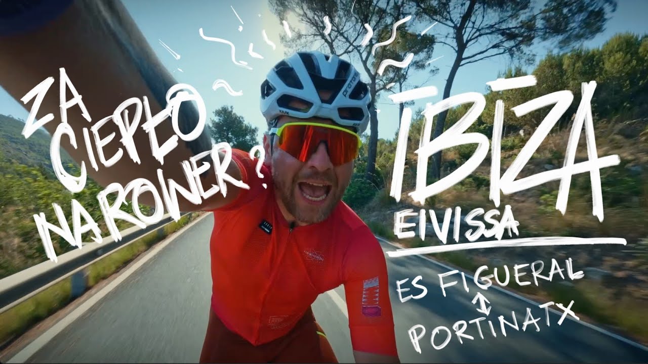 Ibiza (Eivissa) road cycling,  Es Figueral to Portinatx and back (dji osmo action 5 pro)