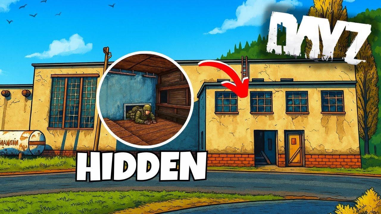 The greatest SECRET Loot room in DayZ