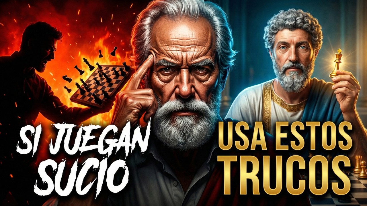 🔥 SI JUEGAN SUCIO, usa estos 5 TRUCOS PSICOLÓGICO, MAQUIAVELO I ESTOICISMO