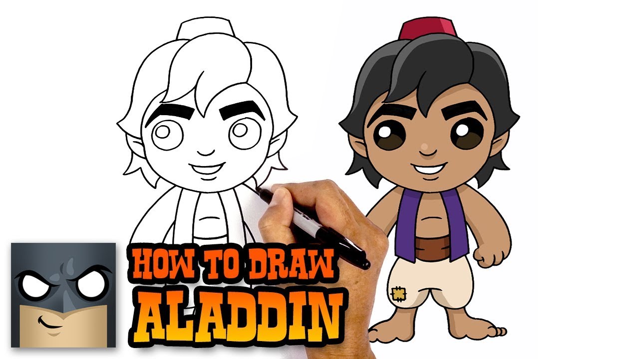 How to Draw Aladdin | Easy Step-by-Step Tutorial