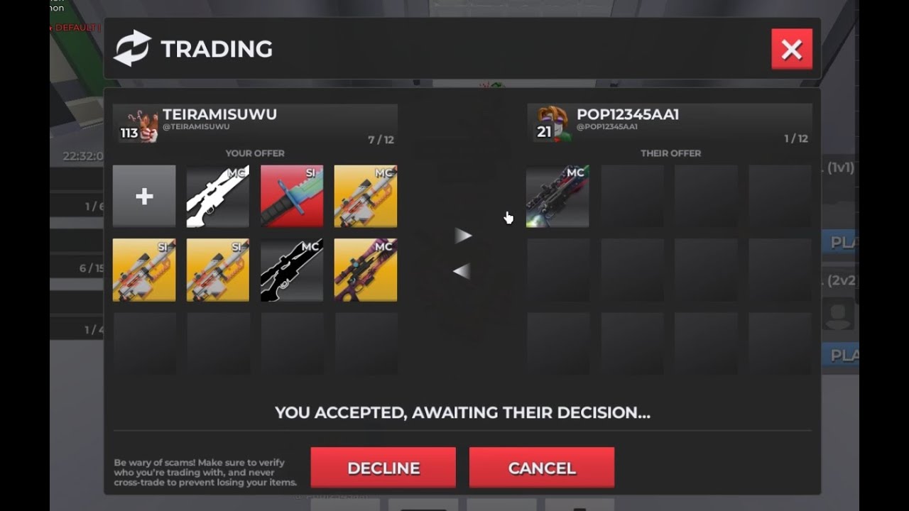 From nothing to knives | Sniper Duels trading part 1