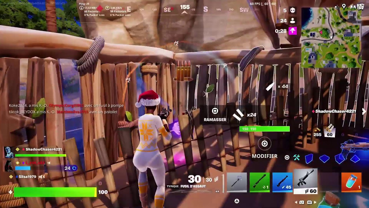 Fortnite  je parle pas je suis malade