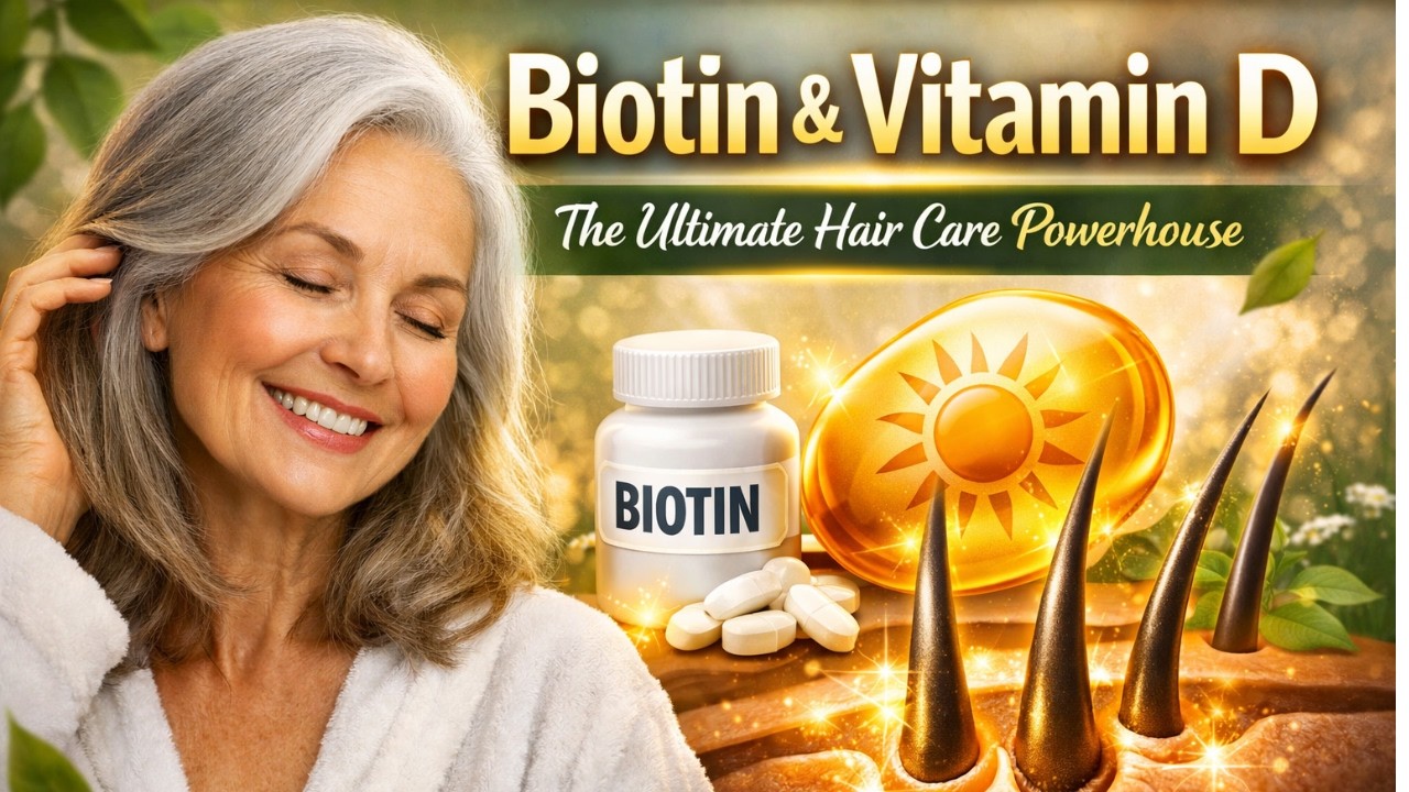Biotin and Vitamin D: The Ultimate Hair Care Powerhouse