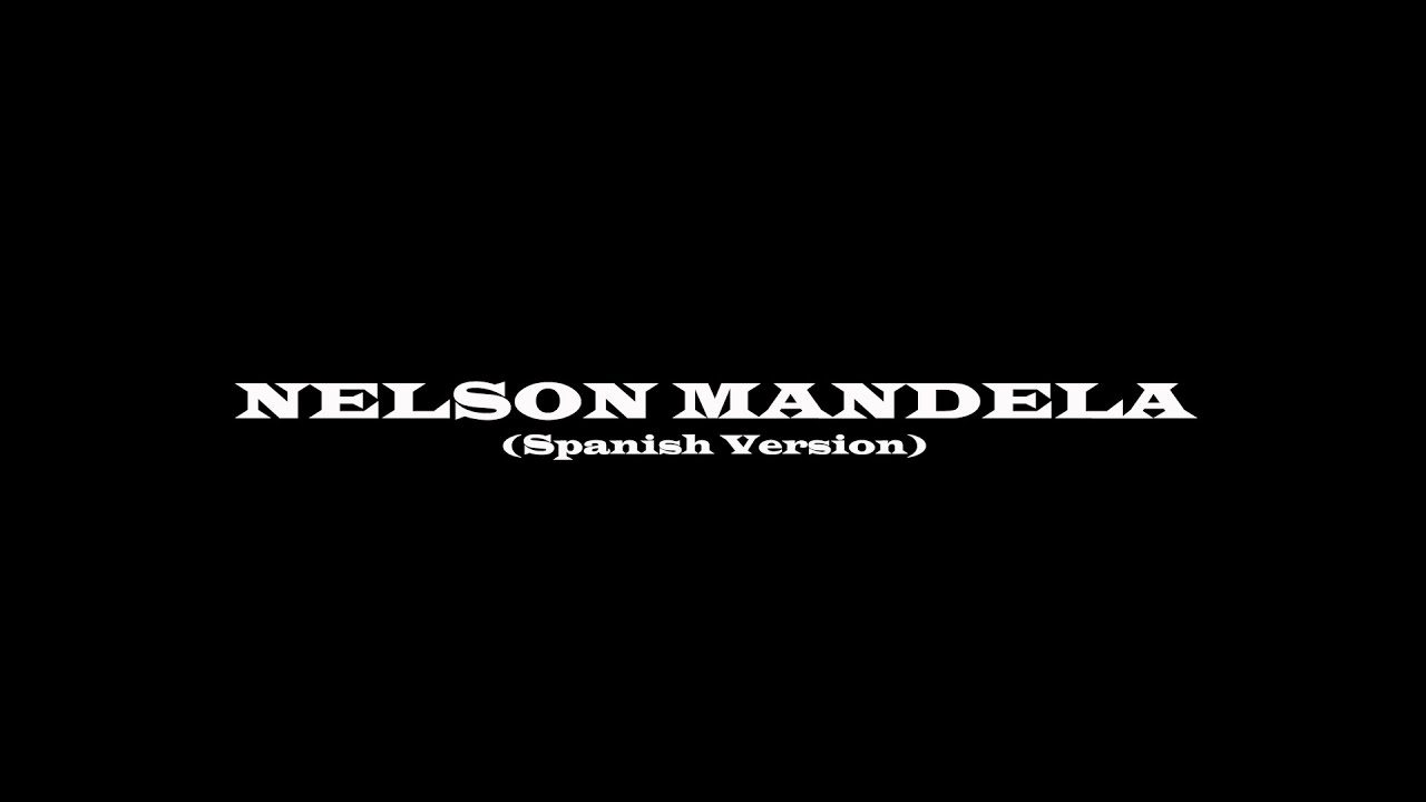 Andrés Cotter ft. Nico Costello “Nelson Mandela“ (Spanish version) (Dammers) adapt. Nico Costello