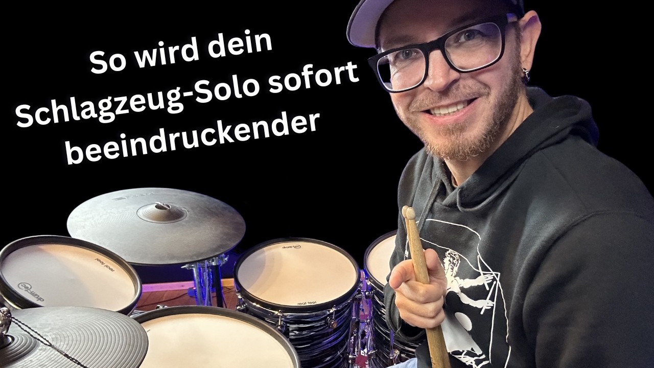 Unglaubliche Drum Fills & Solos - Die Geheimwaffe der  Schlagzeuger!