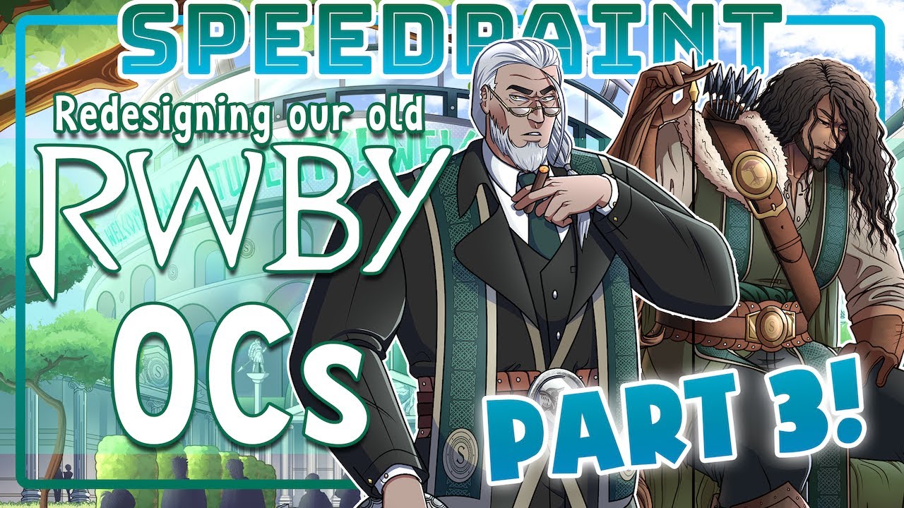 SPEEDPAINT! | Siren Academy - PART 3 of Redesigning our old RWBY OCs