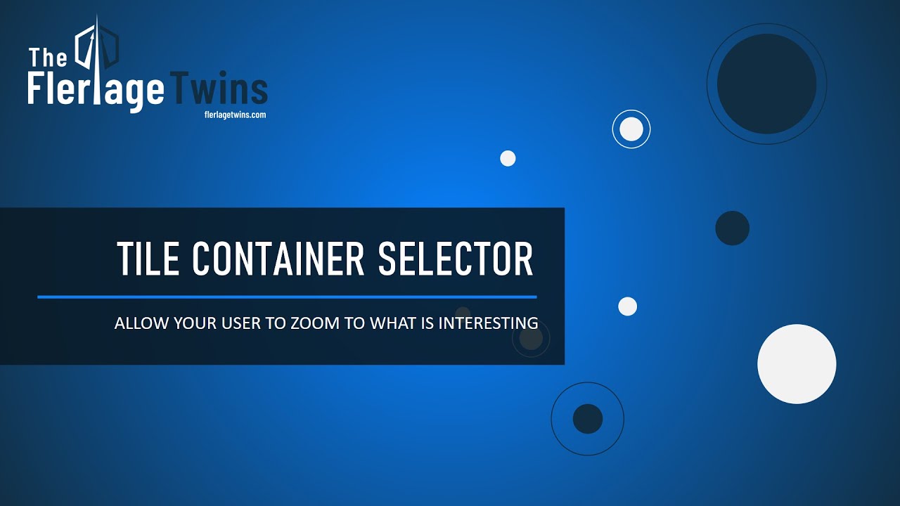 Tiled Container Selector