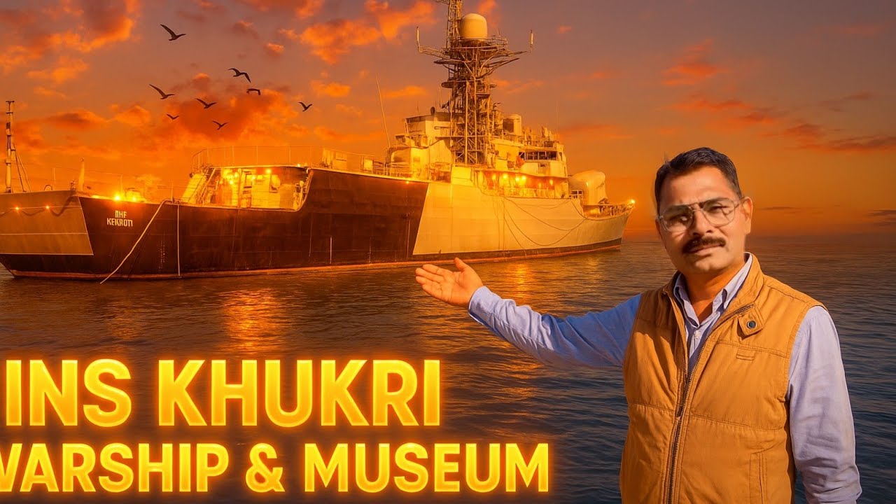INS Khukri War ship  🫡 || DIU   || DIU tourism |war memorial | Indian Navy || 1971 WAR