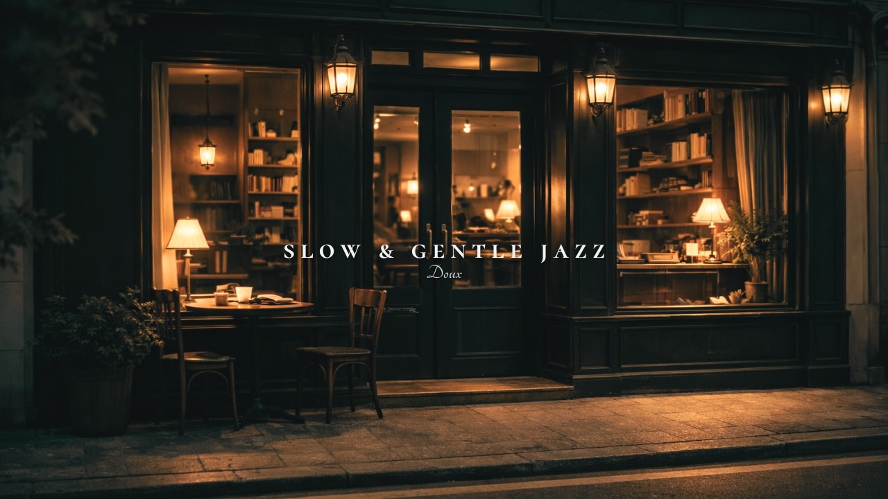 [playlist] Quiet Jazz in a Softly Lit Café | Slow & Gentle Jazz