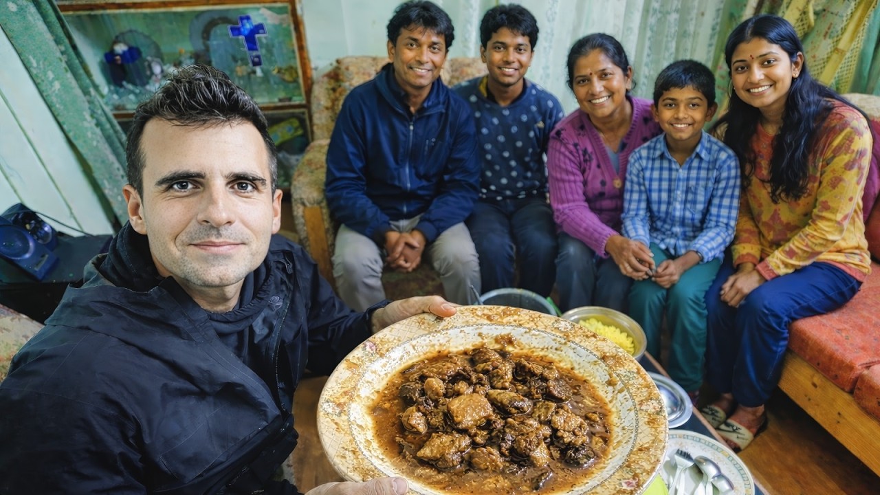INDIENII m-au primit în casă iar eu le-am MÂNCAT VACA! Experiență TRAUMATIZANTĂ în INDIA RURALĂ 🇮🇳