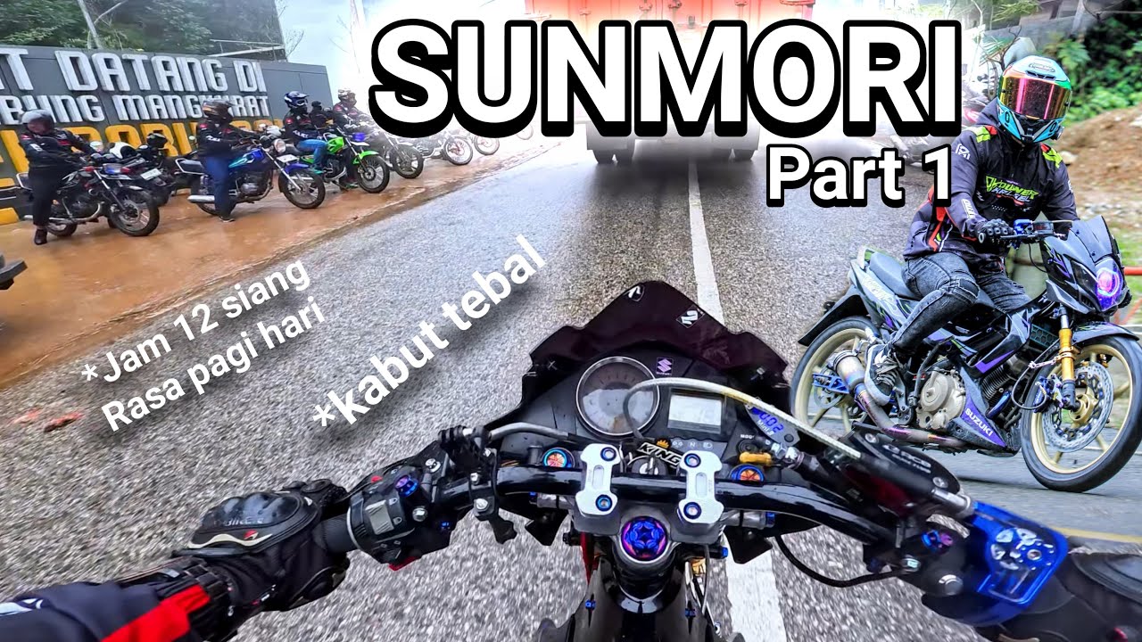 SUNDAY MOLOR RIDING (SUNMOLOR BUKAN SUNMORI) | SATRIA FU 150 BARONG | OWNER KALSEL PART.1