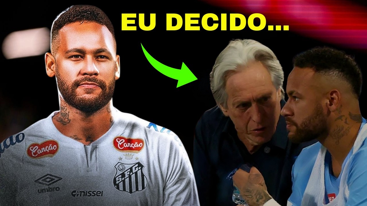 NEYMAR FALA DA TRETA COM JORGE JESUS EM ENTREVISTA