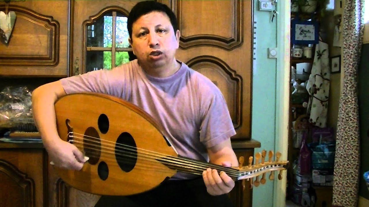 Cours (leçon ) de l'oud , Samaii ,musique orientale en Français avec la lecture des notes
