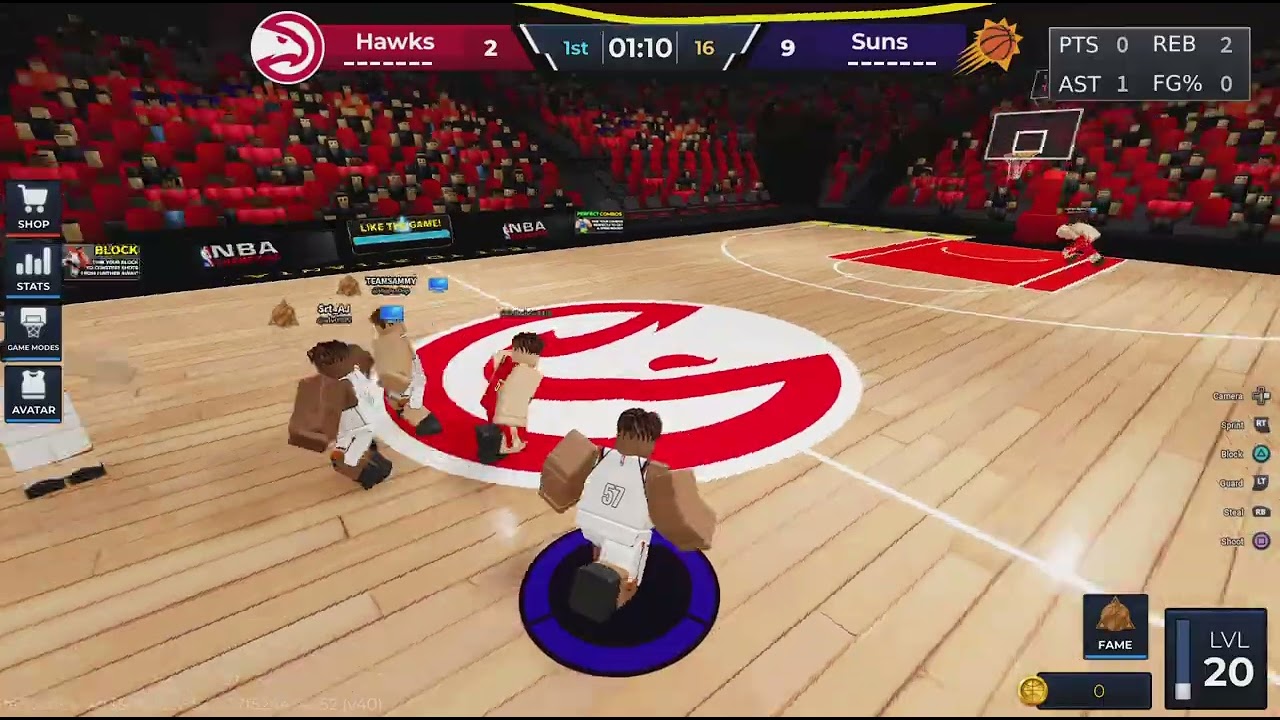 Roblox basketball 2wins