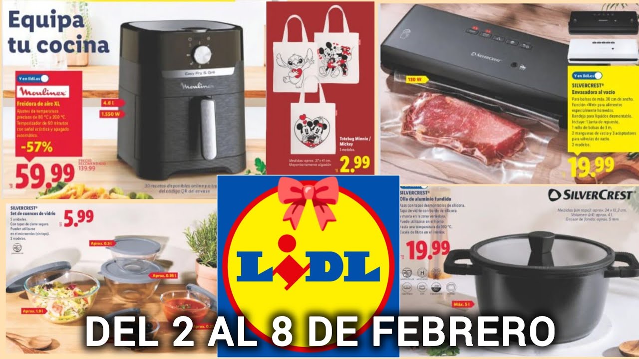 LIDL llegadas de Esta Semana Promoción 02.02 - 08.02 ✨ Folleto Textil Bazar Cocina #lidlespaña #lidl